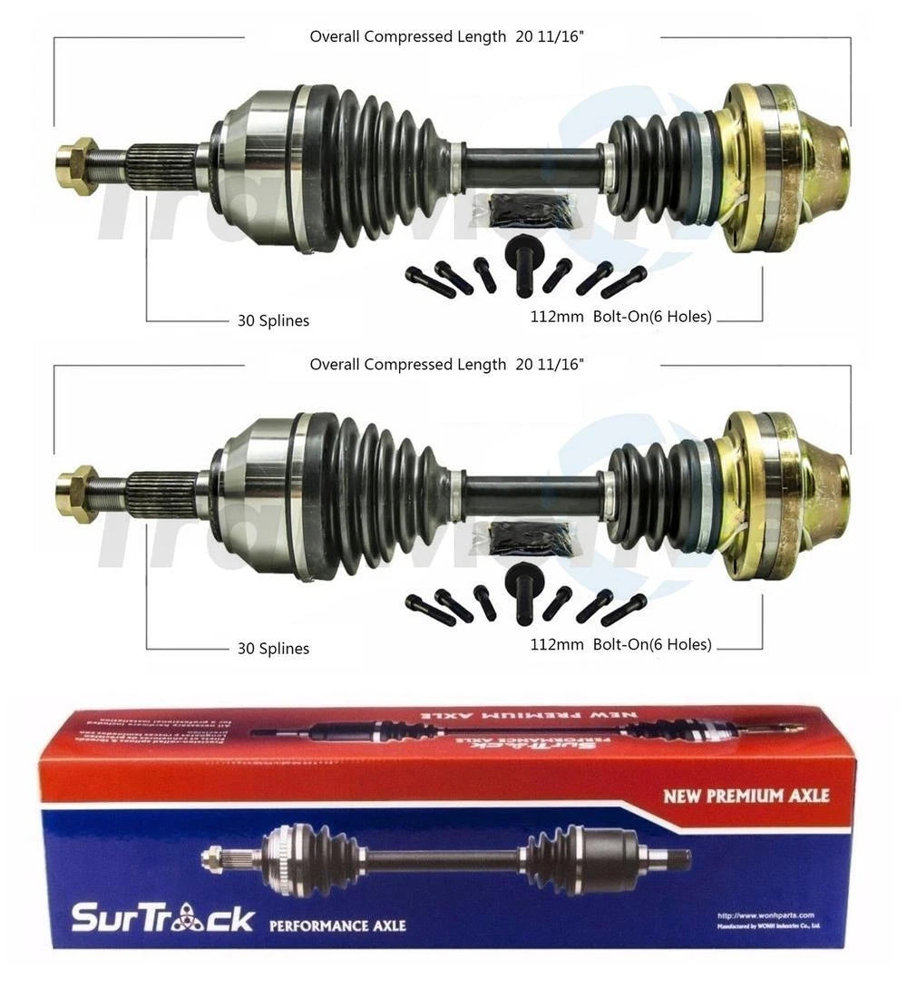 CV Axle Shaft Kit for - Front Driver & Passenger Side