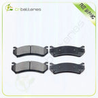 Set of 4 Metallic Rear Brake Pads for Cadillac Escalade ESV EXT GMC Safari