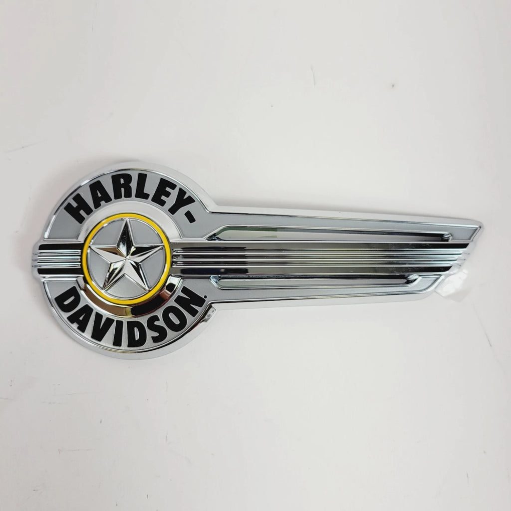 Left Tank Emblem Badge for Harley-Davidson Softail Fatboy (2018–2024)