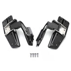Black Omni Driver Floorboards Foot Pegs for Honda Gold Wing GL1800 (2018–2021)