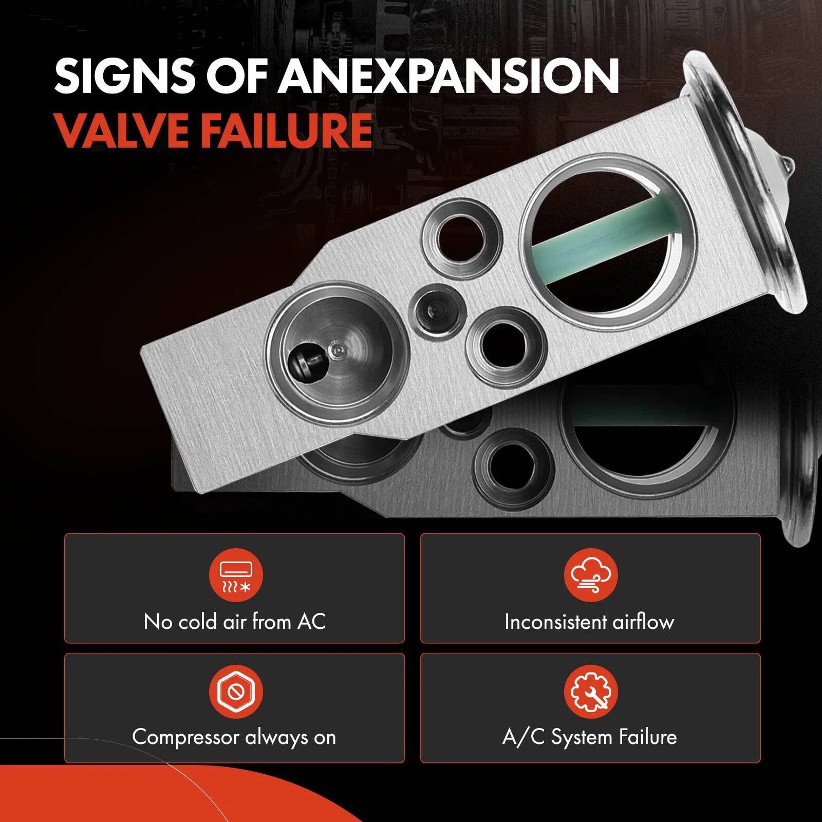 A/C Expansion Valve for BMW 528i 535d 550i 640i 650i 740i 750i (2008–2016)