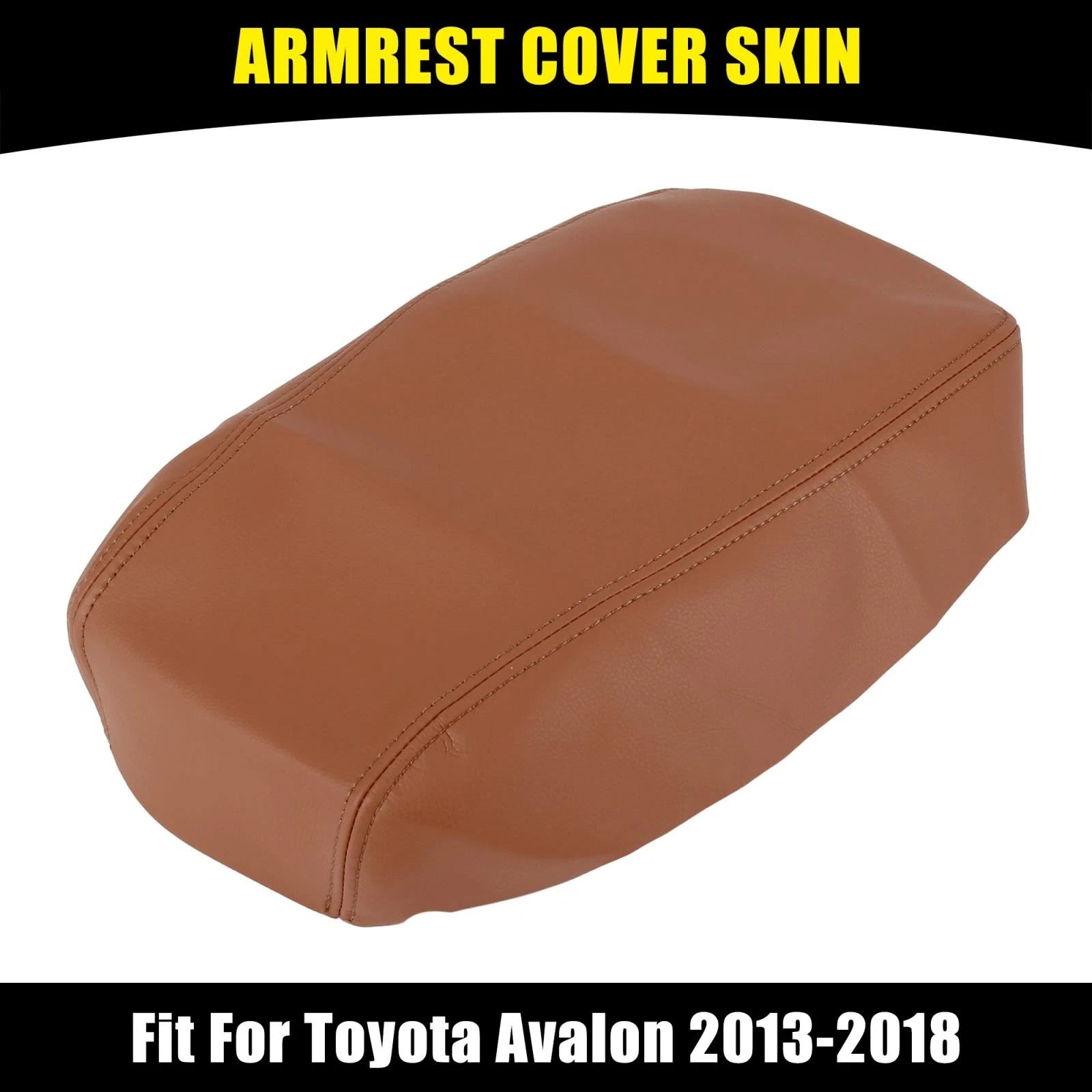 Center Console Lid Armrest Cover for Toyota Avalon (2013–2018) Brown