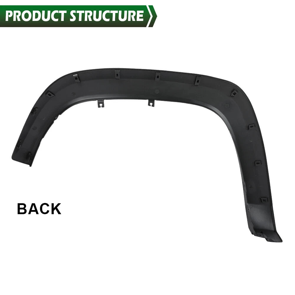 Right Passenger Front Fender Flare Molding Trim for Toyota Tacoma (2016–2023)