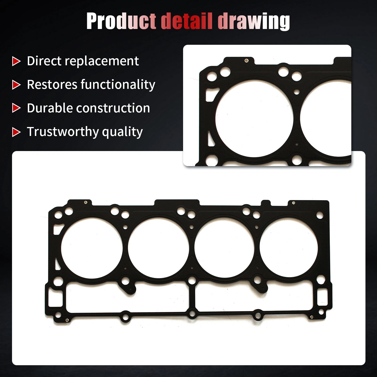 Head Gasket for Ram 1500, Jeep Commander, Dodge Durango, Charger (2009-2015)