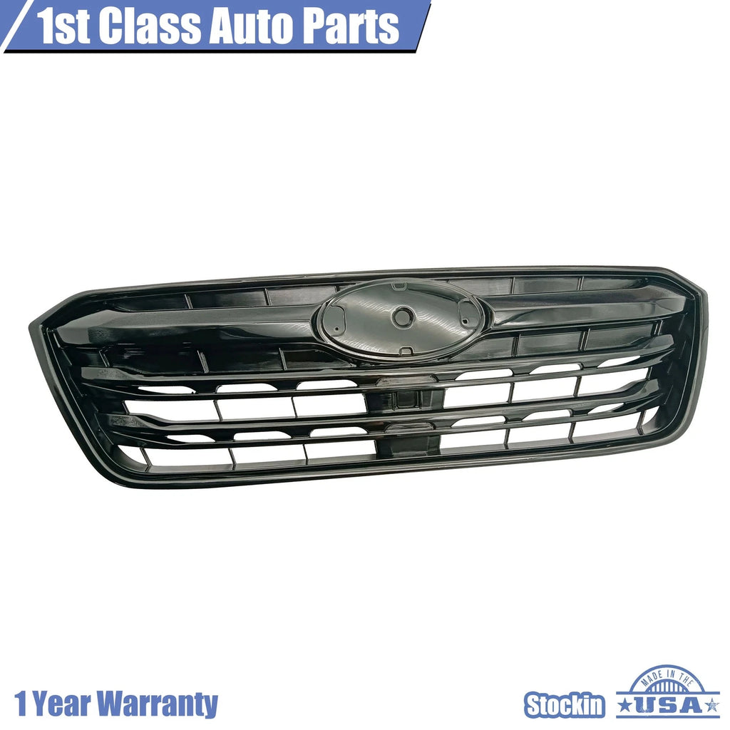 Chrome Gloss Black Front Grille for Subaru Outback (2020–2022)