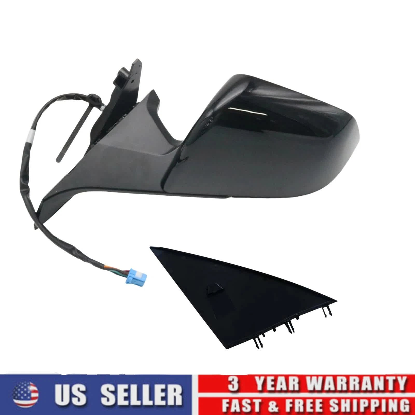 Left Side Mirror with Anti-Glare for Tesla Model Y (2020–2023) 1594111-00-C