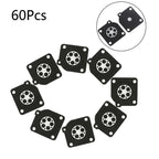 60Pcs Metering Diaphragm for ZAMA C1U Carb A015010