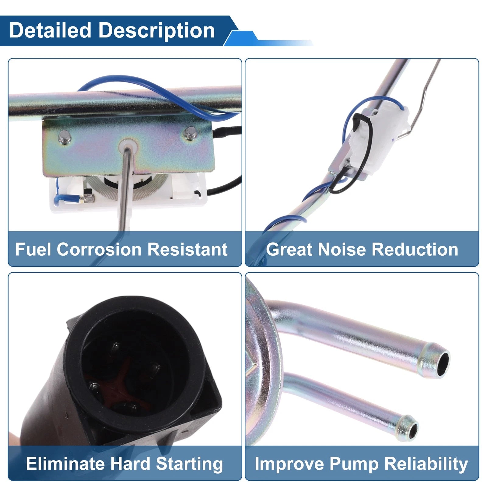 Fuel Level Sending Unit Module for Chevrolet K10 (1967–1971) No. 6428958/6429117