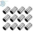 12Pcs LM25UU Linear Ball Bearings for Various Applications (40mm OD, 25mm Bore)