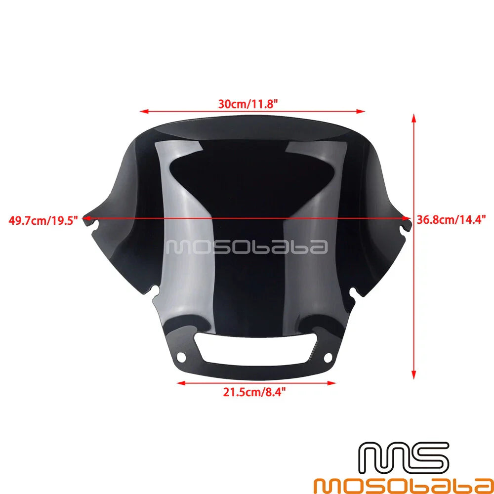 Smoke Windshield Deflector Cover for Harley Low Rider ST (2022-2023)