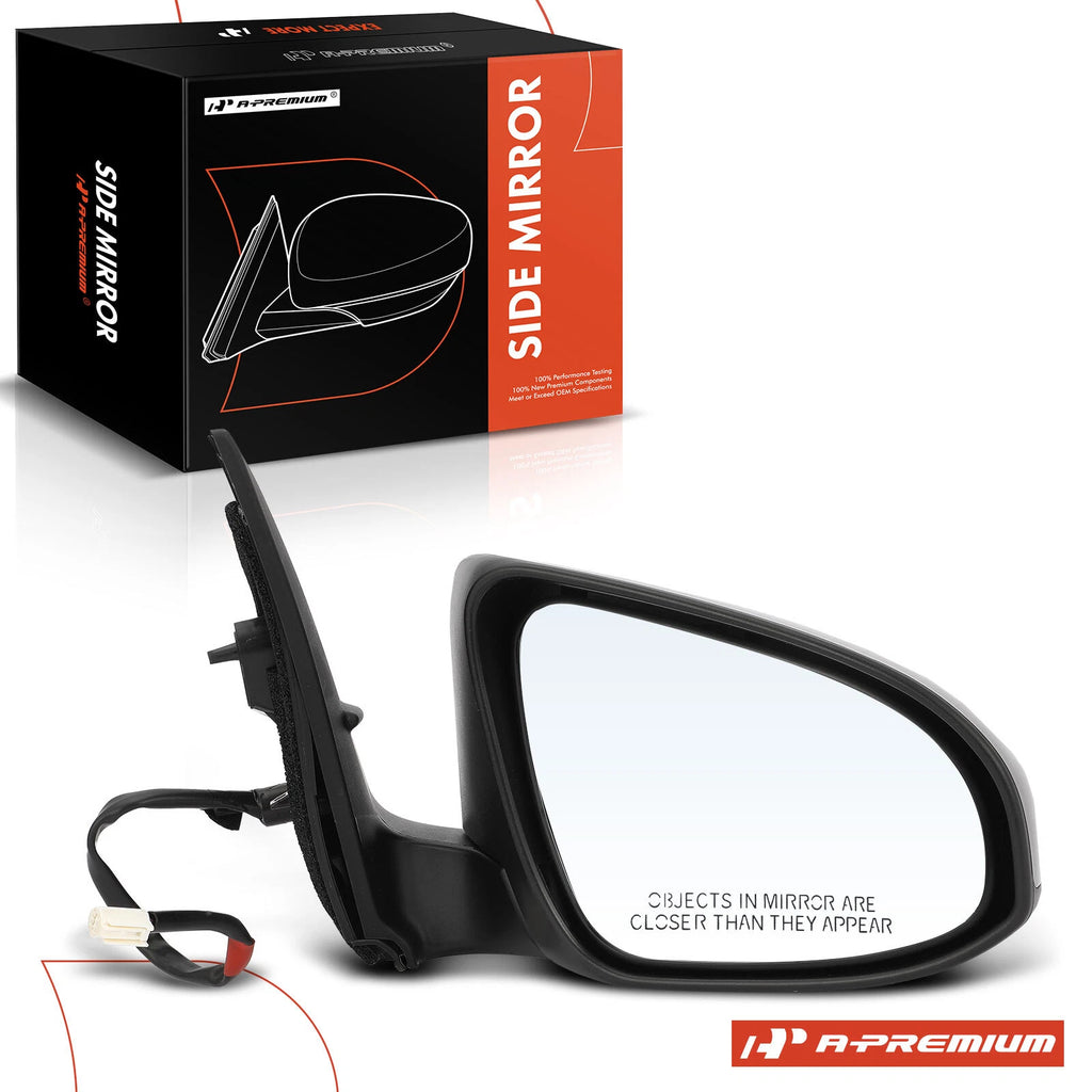 Passenger Power Mirror with Manual Fold & Power Heated for Toyota Corolla (2019-2024)
