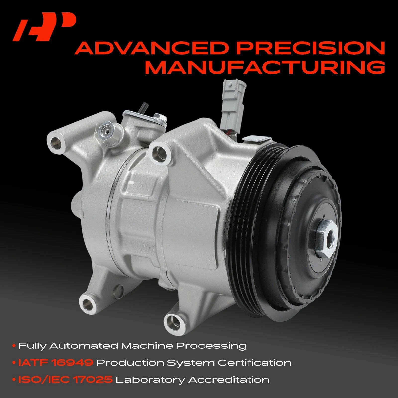 AC Compressor with Clutch for Toyota Yaris (2012-2018)