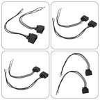 2X Front Turn Signal Light Connector for Jeep Wrangler JK (2007â2018)