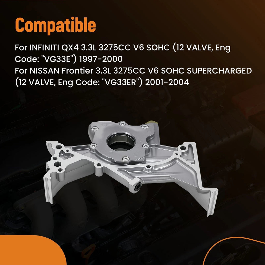 Engine Oil Pump for Nissan Xterra/Frontier 3.3L (2000–2004) 150101W900