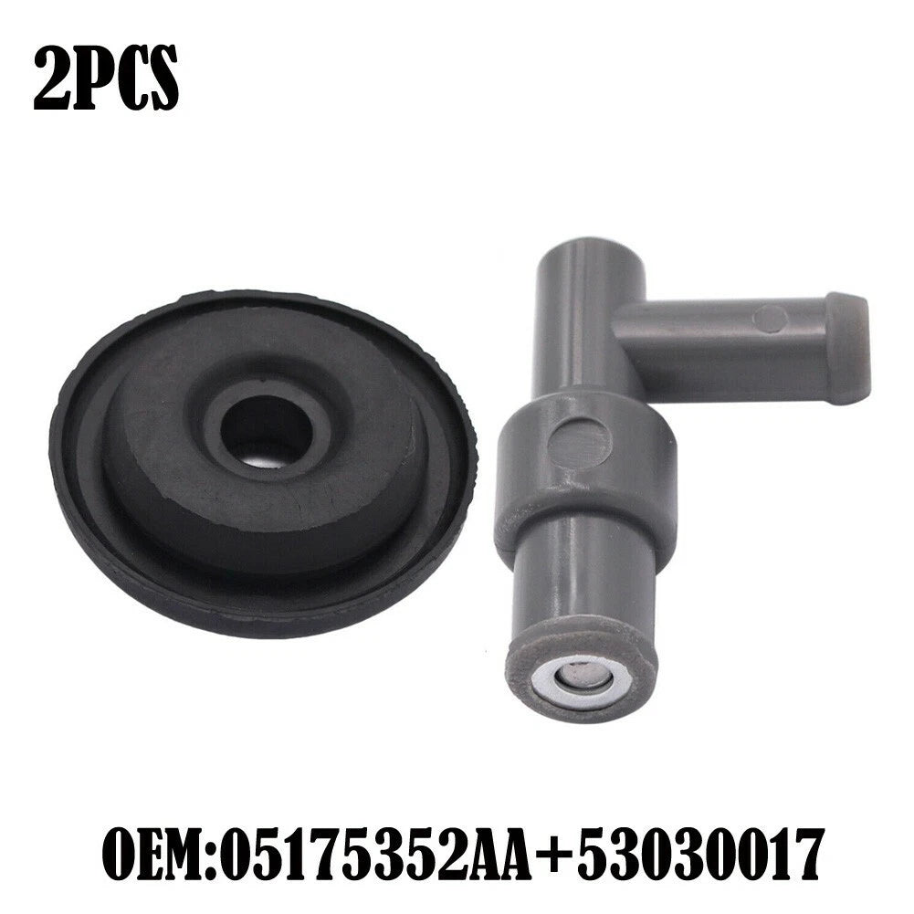 PCV Valve + Grommet Kit for Dodge RAM, Dakota, Jeep Grand Cherokee