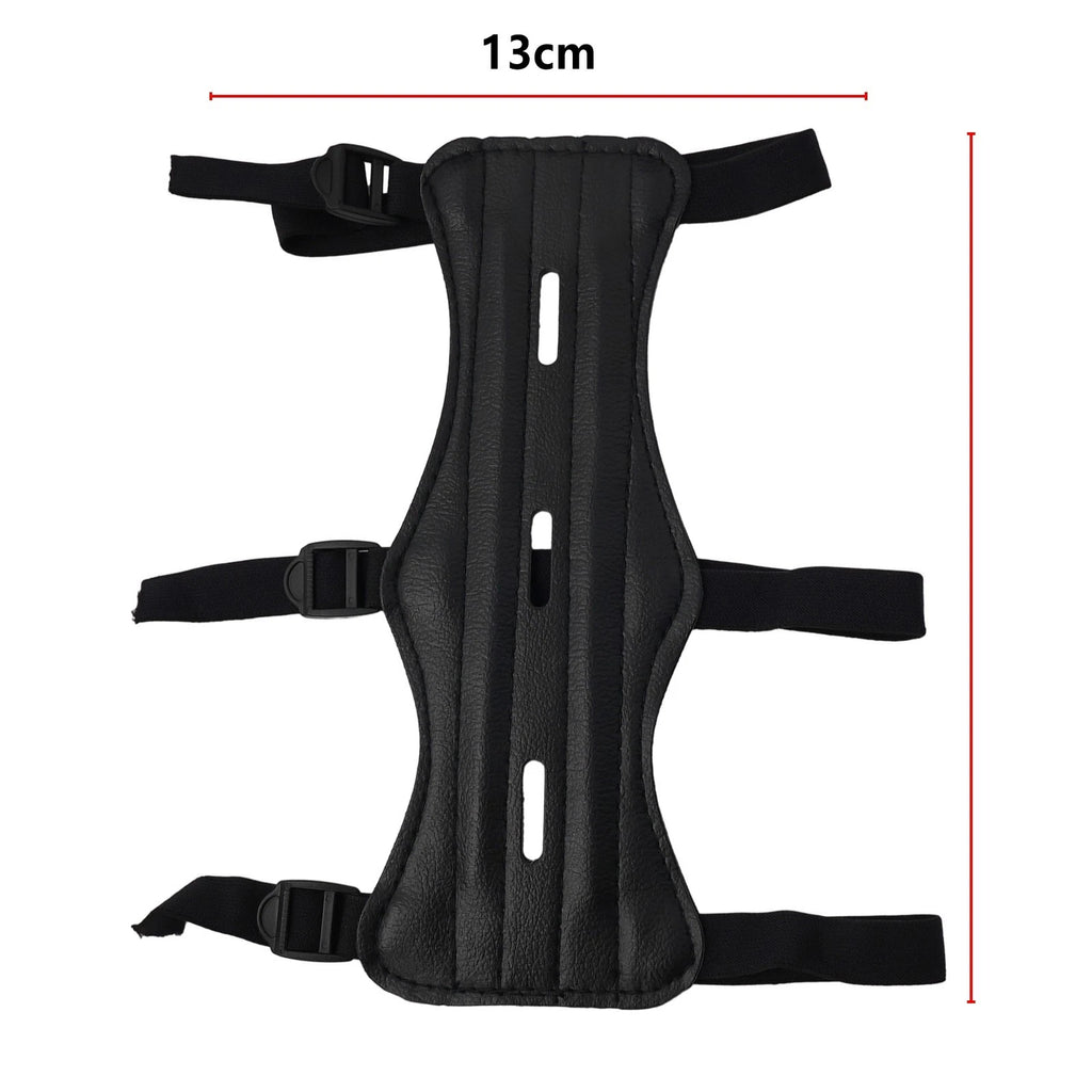 Arm Guard for Bow and Arrow Equipment (Extended Holes)