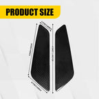 Carbon Fiber Side Fender Air Vent Trims for BMW 5 Series (2018–2023)