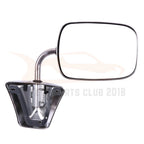 Set of 2 Folding Manual Chrome Mirrors for Chevy GMC (1980-1991)