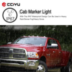 5PCS Smoke Lens Cab Marker Lights for Dodge (T10-6-5730-SMD)