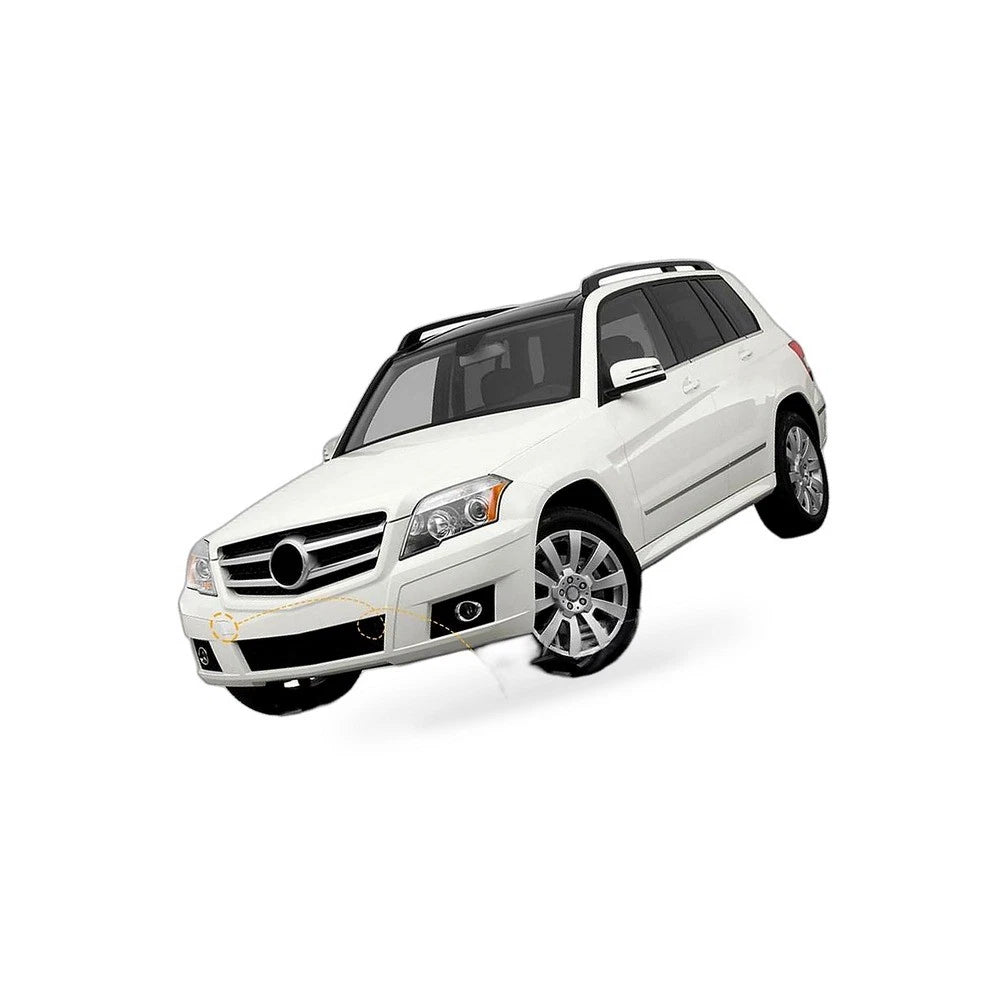 Front Bumper Tow Hook Cover for Mercedes GLK250 GLK300 GLK350 (2008–2013)