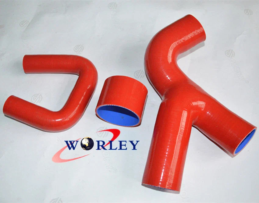 Silicone Intercooler Turbo Hose for Subaru Impreza GC8 WRX 99-00 Blue