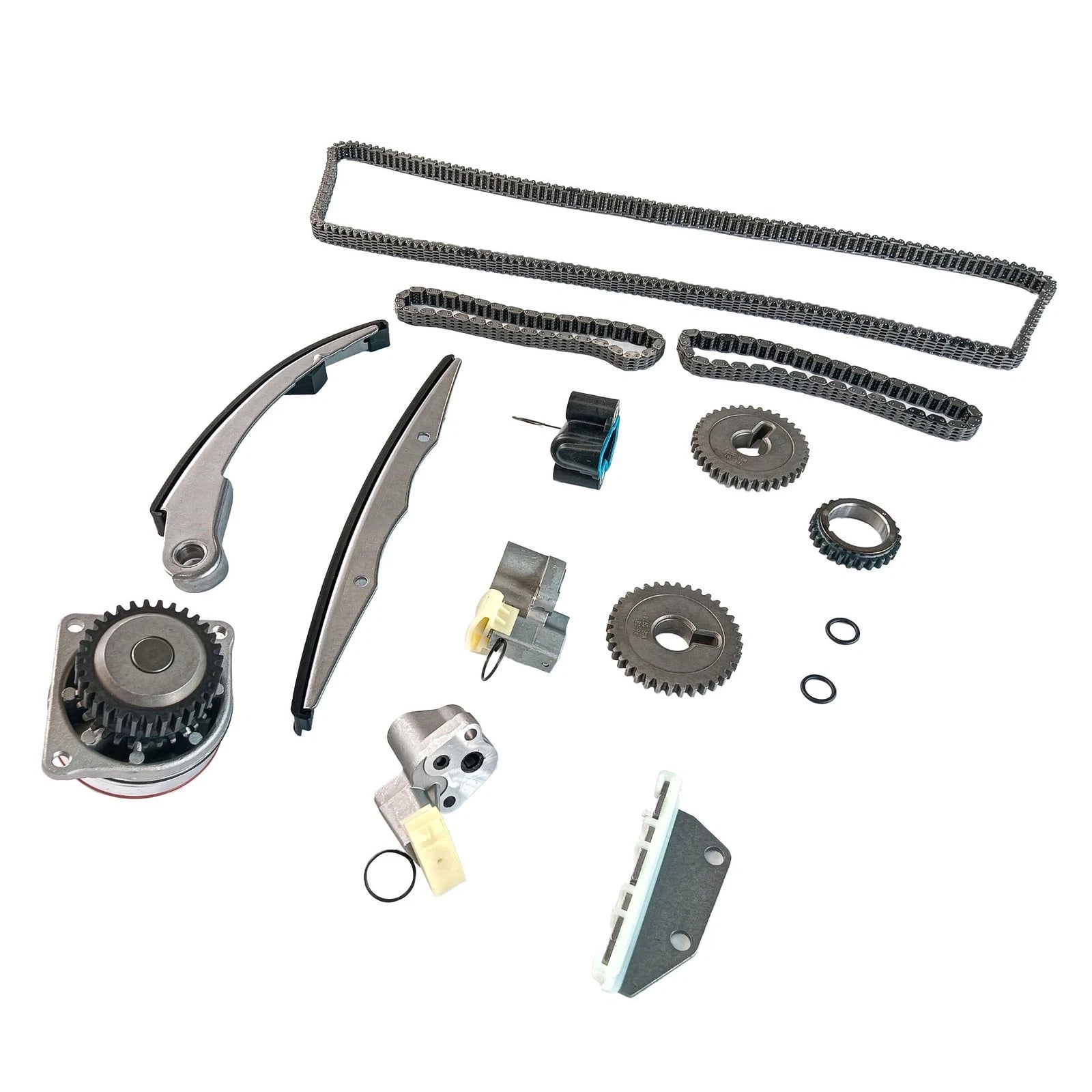 13x Engine Timing Chain Kit with Water Pump for Nissan Frontier NV1500 Xterra V6 (2010–2019)