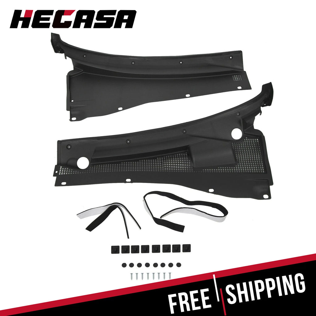 Set of 2 Windshield Wiper Cowl Grilles for Ford Escape Mercury Mariner (2001–2012)