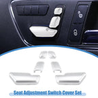 6 in 1 Seat Adjustment Switch Cover Set for Mercedes Benz GLK Class (2008-2015)