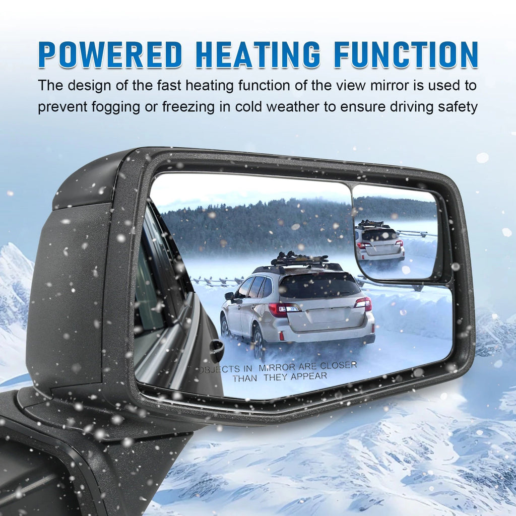 Power Heated Right Side Mirror for Chevrolet Silverado 1500 (2019–2023)
