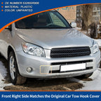 Tow Hook Cover for Toyota RAV4 (2009–2011) No. 532850R906 Unpainted