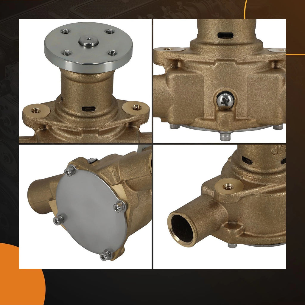 Raw Water Pump Kit for Sherwood P1014/P101 Pleasurecraft (RA057031, RP061017)