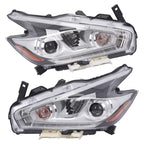 Pair LED Headlight Assemblies for Nissan Murano (2015-2018)