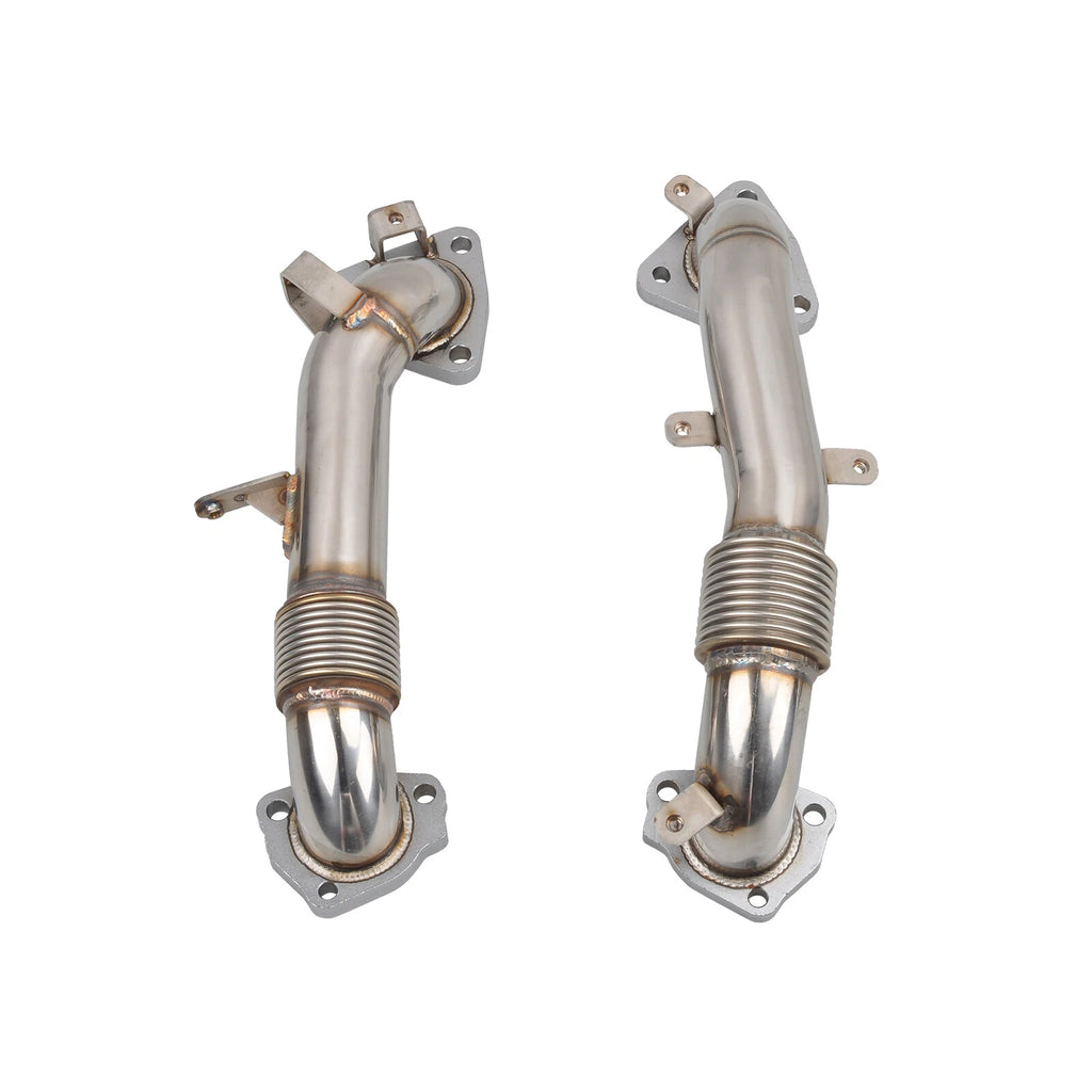 SS replacement pipe for GMC Sierra/Silverado 2500 3500 (2017–2023)