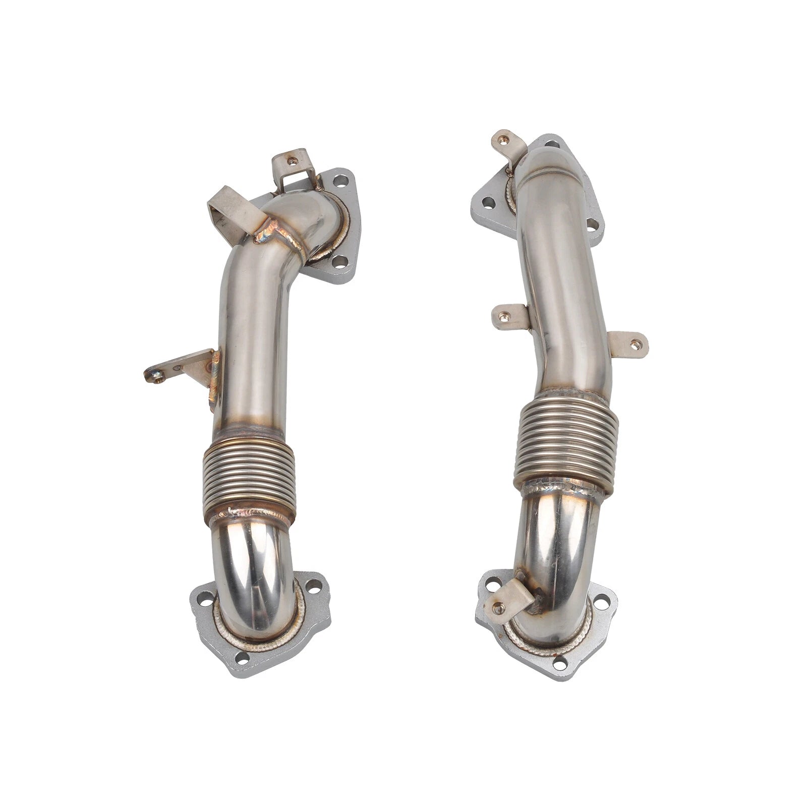 SS replacement pipe for GMC Sierra/Silverado 2500 3500 (2017–2023)