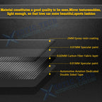 Genuine Carbon Fiber Car Window Switch Panel Cover for Infiniti Q50 (2014-2024)