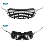 Front Bumper Upper Grille with Chrome Trim for Chevrolet Equinox (2022–2024)