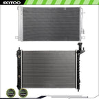 Radiator and A/C Condenser for Chevrolet Traverse (2009–2017) & GMC Acadia (2007–2016)