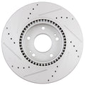 Front Brake Rotors & Ceramic Brake Pads for Hyundai Veloster (2013–2016)