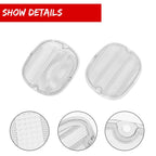 Set of 4 Clear Rear Tail Light Lenses for Chevy Corvette C4 (1990–1996)
