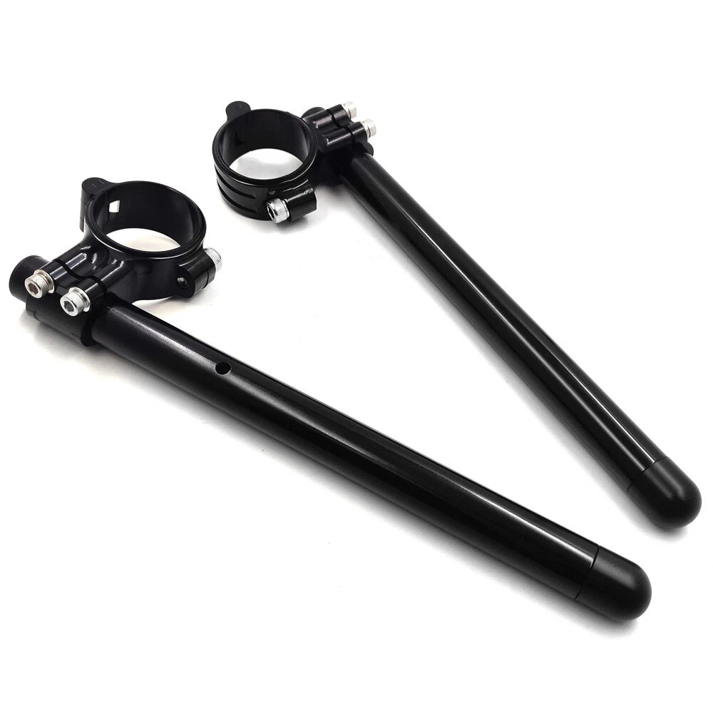 CNC Clip On Handle Bars 48mm for Kawasaki EX250/Ninja 250R (2008–2012)