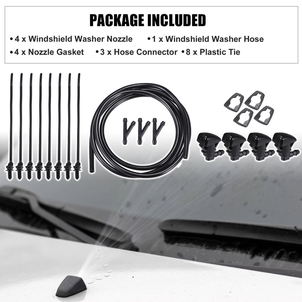Windshield Washer Nozzle Spray Kit No. 25823360 for GMC Acadia (2014–2015)