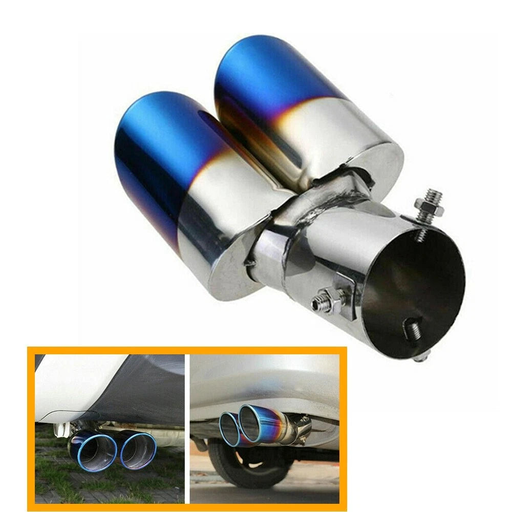2.5" Stainless Steel Dual Exhaust Pipe for Car