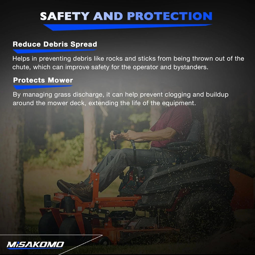Mower Chute Blocker System for Bad Boy 54" 60" 61" 72"
