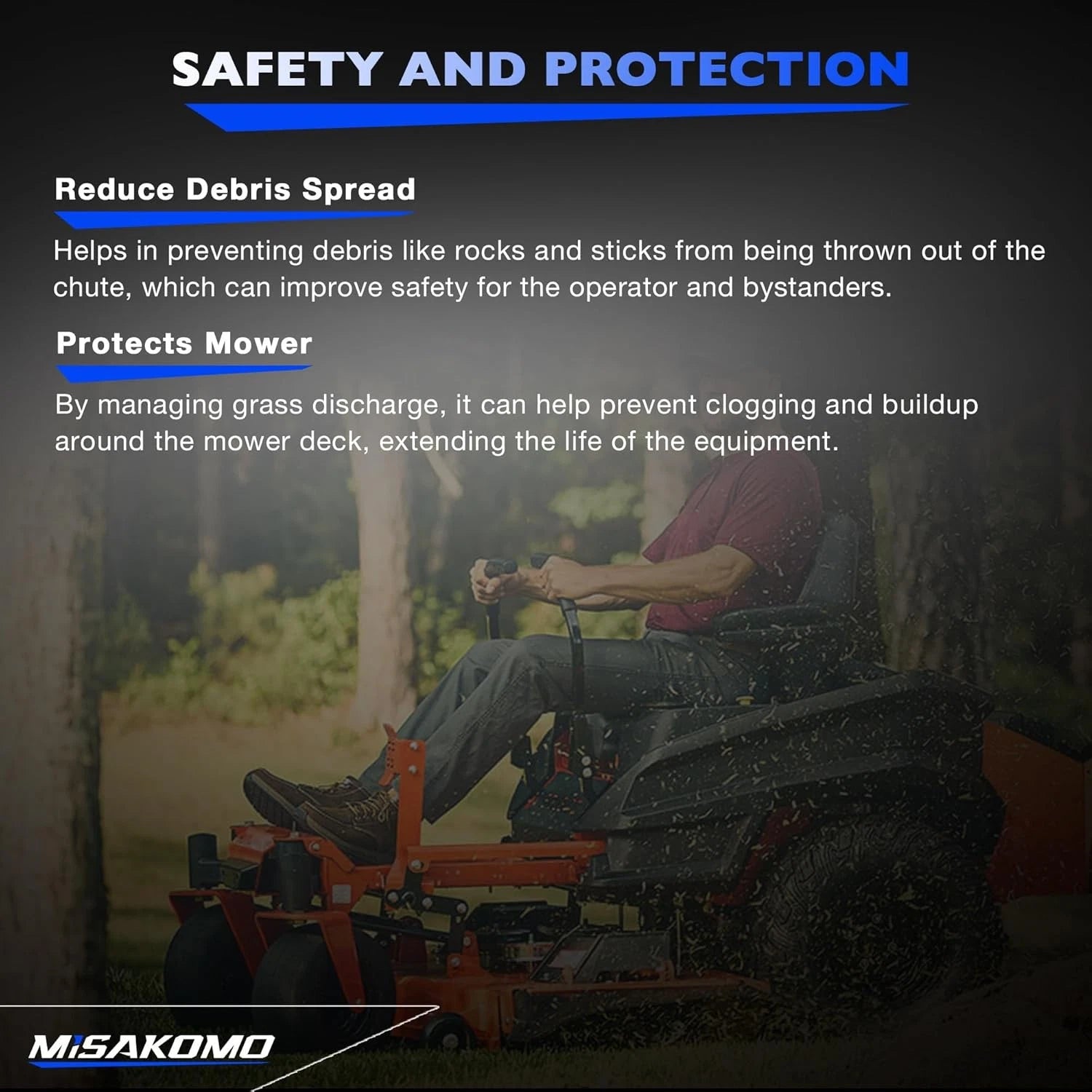 Mower Chute Blocker System for Bad Boy 54" 60" 61" 72"