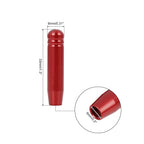 Set of 4 Aluminum Alloy Door Lock Knob Pins Red for BMW 3 Series (E90)