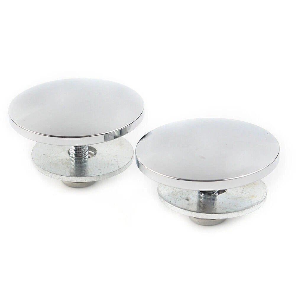 2X Inner Fairing Mirror Plugs for Harley Street Glide Trike (FLHXXX) Chrome