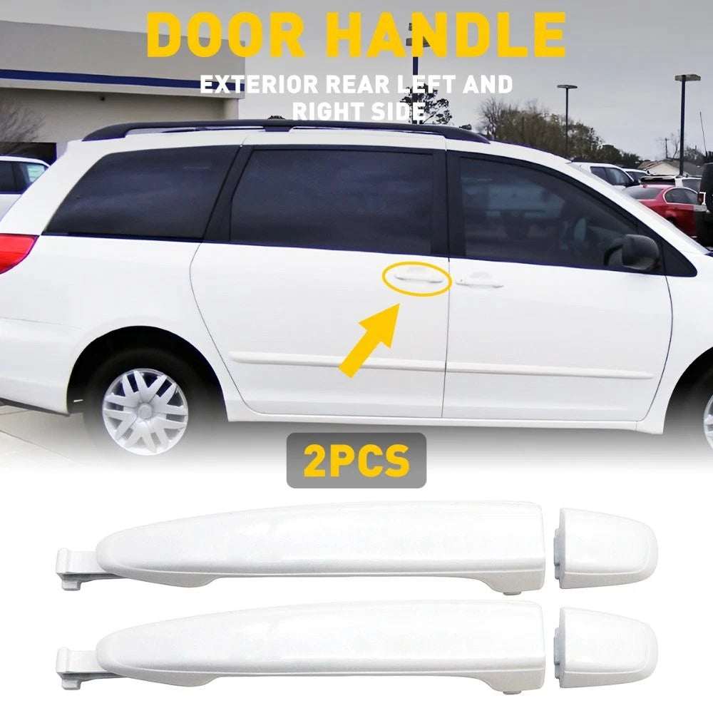 2X Rear Sliding Door Handle for Toyota Sienna (2004–2010) EXV