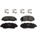 2X Brake Disc and Pad Kit for Acura CL (1998–1999)
