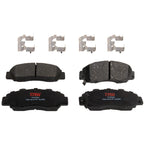 2X Brake Disc and Pad Kit for Acura CL (1998–1999)