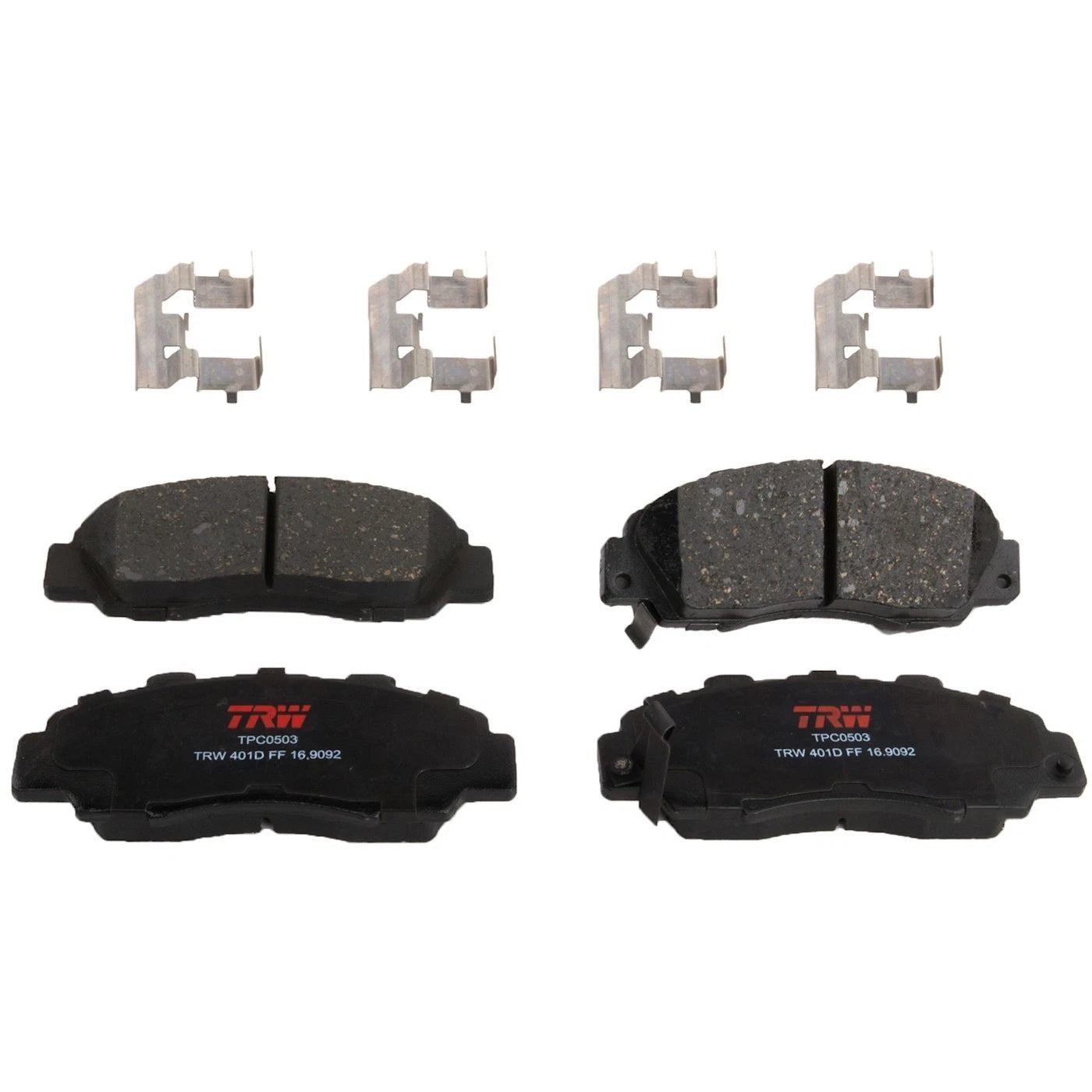 2X Brake Disc and Pad Kit for Acura CL (1998–1999)